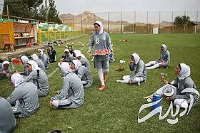 اردوی تدارکاتی تیم ملی فوتبال بانوان در اصفهان